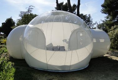 Tente gonflable de bulle de camping de la publicité de promotion facile à établir