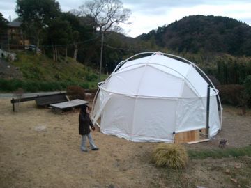 Tente gonflable extérieure de bulle pour l'événement, campant avec le matériel de bâche de PVC