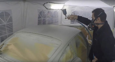 Couleur gonflable de blanc de cabine de peinture de jet de mini voiture portative mobile extérieure des véhicules à moteur