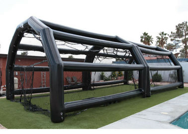 Cages gonflables gonflables extérieures durables de tente de PVC/ouate en feuille de base-ball