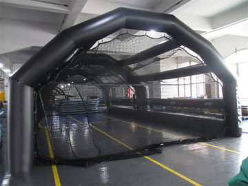 Cages gonflables gonflables extérieures durables de tente de PVC/ouate en feuille de base-ball