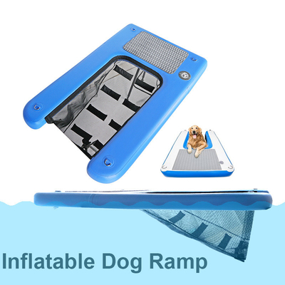 Aider le chien à sortir de l'eau DWF PVC Tarpaulin échelle pour chien rampe d'eau gonflable pour pour nager pour animaux de compagnie