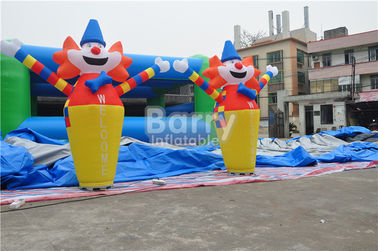le clown de 2.6H M adaptent les produits aux besoins du client gonflables de la publicité, mini danseur gonflable d'air d'Usb