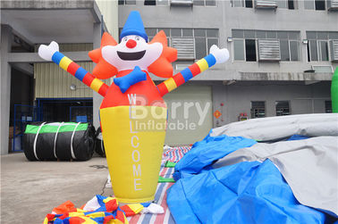 le clown de 2.6H M adaptent les produits aux besoins du client gonflables de la publicité, mini danseur gonflable d'air d'Usb