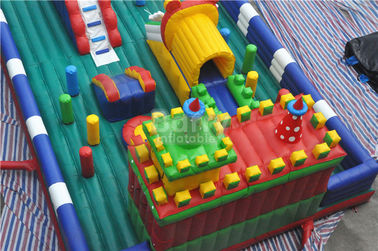 Folâtrez le château plein d'entrain gonflable de thème, équipement d'intérieur du jeu des enfants de PVC de 0,55 millimètres
