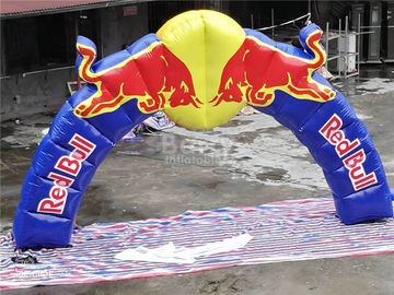 Copie unique Commerical annonçant les voûtes gonflables de Red Bull pour la cérémonie d'ouverture