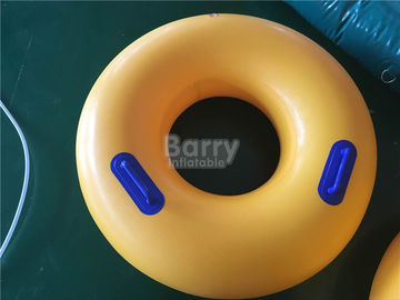 Mini jouets gonflables de l'eau pour des adultes, anneau gonflable orange de bain