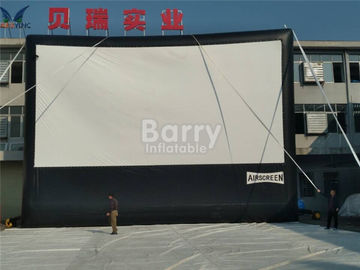 Cinéma gonflable de tissu pour l'événement extérieur, écran gonflable de projecteur