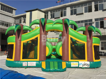 Terrain de jeu gonflable d'enfant en bas âge de parc à thème, château plein d'entrain gonflable