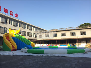 parc gonflable de glissière d'eau de bâche de PVC de 0.55mm pour des enfants/jeux gonflables de l'eau