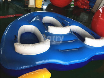 Jouets gonflables de l'eau de bébé bleu et blanc pour des piscines SCT EN71