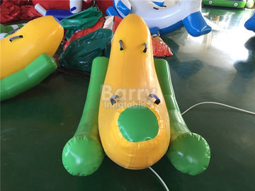 Bateau de banane gonflable intéressant de 2 sièges/bascule gonflable de l'eau