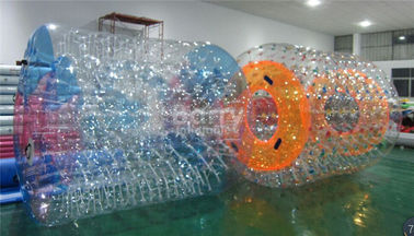 PVC jeux gonflables de parc aquatique de 0,6 ou de 0.9mm, rouleau gonflable de l'eau pour des adultes