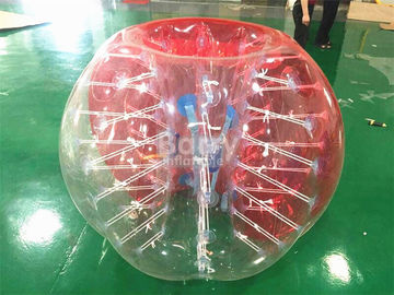 Jouets gonflables extérieurs clairs rouges pour les adultes/boule humaine de bulle de l'eau