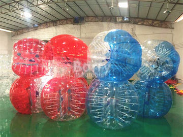 Jouets gonflables extérieurs clairs rouges pour les adultes/boule humaine de bulle de l'eau