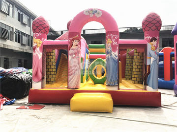 Grande princesse rose Inflatable Bouncer, Chambre commerciale professionnelle de rebond