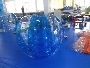 Jouets gonflables extérieurs durables, boule gonflable bleue de pare-chocs de hamster