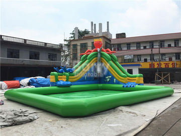 Parc aquatique gonflable extérieur pour les enfants/parc à thème extrême de l'eau d'amusement