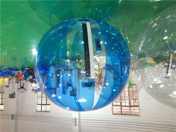Promenade gonflable extérieure du blanc 2m de jouets de PVC/TPU sur des boules de l'eau, boule de marche gonflable de l'eau d'enfants