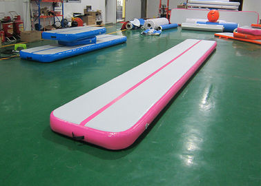 Tapis rose commercial 12m, 10m, 8m, 6m, 3m de gymnastique de voie d'air