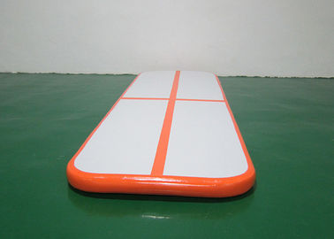 Petit ensemble gonflable orange de voie d'air de voie de dégringolade d'équipement de gymnastique de 3m/de 10ft