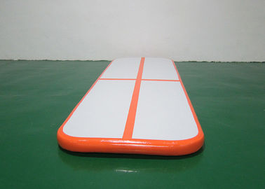 Petit ensemble gonflable orange de voie d'air de voie de dégringolade d'équipement de gymnastique de 3m/de 10ft