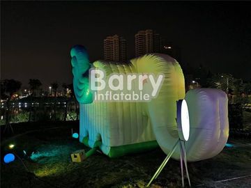 Tente gonflable de la publicité de forme extérieure durable d'Elephent avec la LED