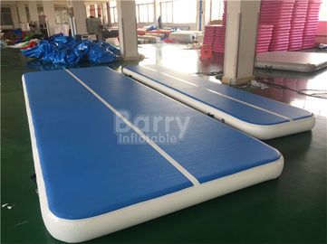 Voie d'air gonflable de PVC des tapis croulants de gymnastique de l'air EN71/6m avec la pompe électrique