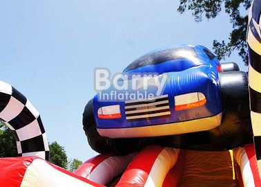 Glissière gonflable colorée géante de camion de monstre de patriote des enfants 18ft avec le certificat de la CE