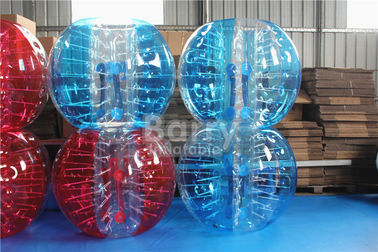 1,2 boule de bulle de PVC TPU de taille de M 1.5m 1.8m pour le jeu de football extérieur de sport de jeu