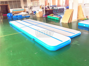 tapis gonflable de gymnastique de voie d'air de 5M pour le plancher extérieur et gonflable de gymnastique