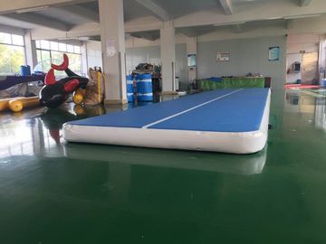 tapis gonflable de gymnastique de voie d'air de 5M pour le plancher extérieur et gonflable de gymnastique