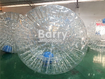 Boule gonflable de Zorb de terre de TPU/PVC, boule de butoir de Zorb de corps clair