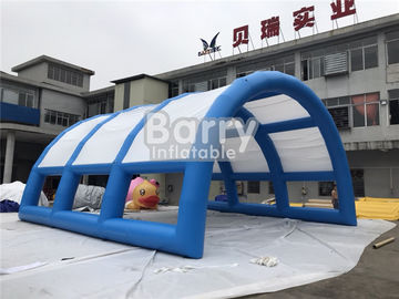 Tente d'abri gonflable durable adaptée aux besoins du client d'événement de taille avec le tunnel