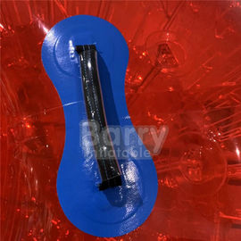 Le diamètre gonflable extérieur rouge 2.5m de PVC/TPU des jouets 0.8mm 3m engazonnent la boule gonflable de Zorb