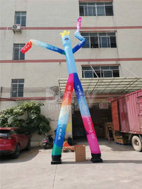 La publicité de l'homme gonflable Mr.Welcome de danse de 2 ruelles avec le ventilateur