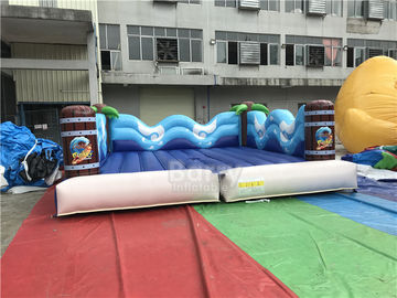 Doubles jeux gonflables de sports/simulateur gonflable de ressac avec la planche de surf mécanique de matelas