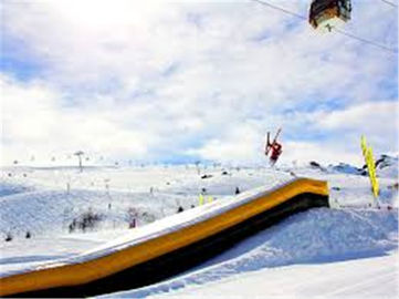 Grand airbag gonflable extérieur fait sur commande de saut avec la rampe pour le ski ou le cascade de vélo de Bmx ou le FMX