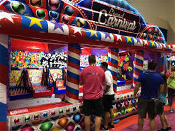 Message publicitaire 3 dans les jeux gonflables de sports de 1 carnaval pour les enfants et l'adulte