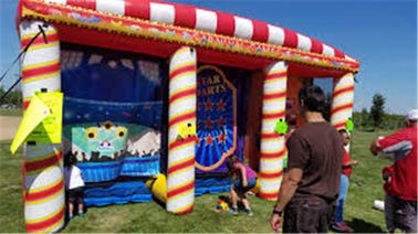 Message publicitaire 3 dans les jeux gonflables de sports de 1 carnaval pour les enfants et l'adulte