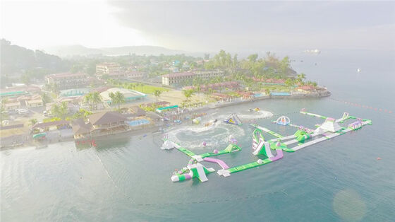 Jeux de flottement gonflables extérieurs de parc aquatique/mer gonflable Waterpark pour l'été chaud