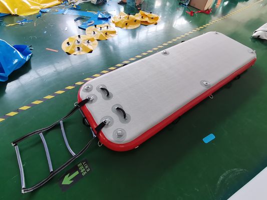 Plate-forme de flottement gonflable de flottement de radeau d'île de Barry Leisure Land Inflatable Swim