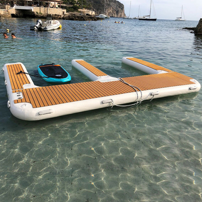 Yacht gonflable de Jet Ski Floating Dock Pontoon For de jouets durables de l'eau