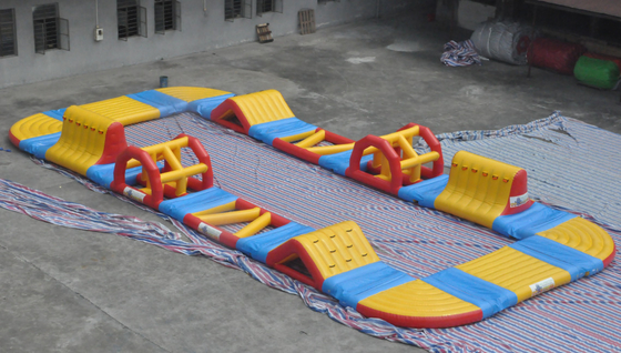 20x18meter flottant des parcours du combattant gonflables gonflables de parc aquatique d'Aquapark