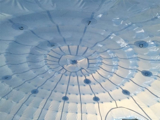 Tente claire gonflable de bulle de dôme de PVC pour l'événement campant extérieur de famille