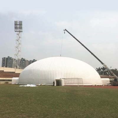 Diamètre gonflable de la tente 10m de dôme géant de PVC d'OEM pour le secours en cas de catastrophe