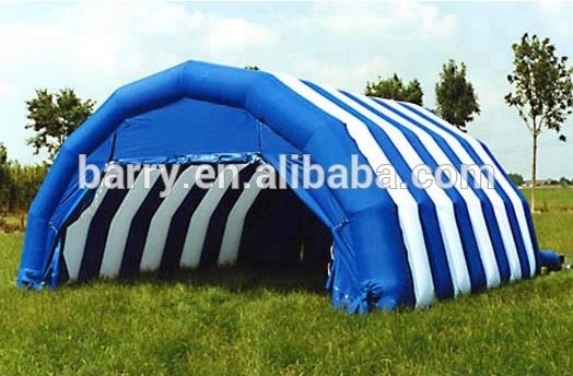 Tente d'abri automatique non scellée de station de lavage d'air gonflable haut facile de tente