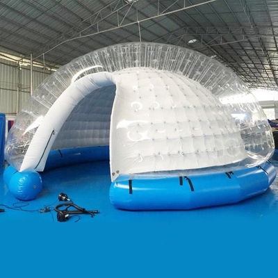Tente claire gonflable campante extérieure Crystal Bubble Tent de dôme de famille