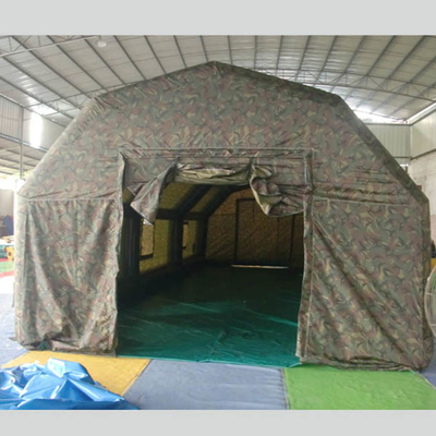 Tentes militaires gonflables ignifuges de PVC de 0.6mm