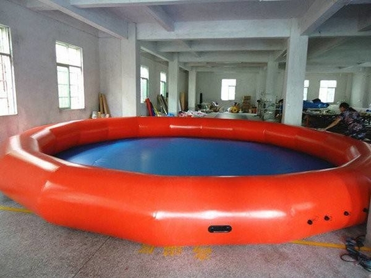 Impression ronde de Plato Portable Water Pool Logo du diamètre 10m